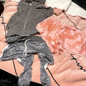 Sz~L Victoria’s Secret lounge pants, Hoodie & Sleep/Lounge Shorts Bundle